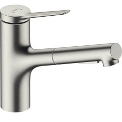 Змішувач для кухні Hansgrohe Zesis M33 150 з витяжним виливом sBox Lite (74803800) Васильков