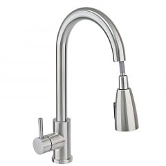 Смеситель для кухни Haiba SUS 014 Хром (HB3898) Ровно