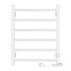 Електрична рушникосушка Ardesto EKO 480x600, біла, права Свеса