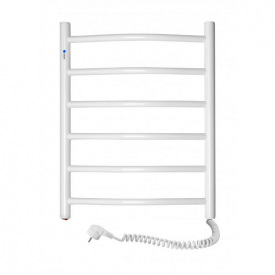 Електрична рушникосушка Navin Камелия 480x600 П з кнопкою білий