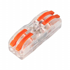 Клема швидкого монтажа WT-F422 2 входа 2 выходи 32А 400В 0.08-4mm2 Чугуїв