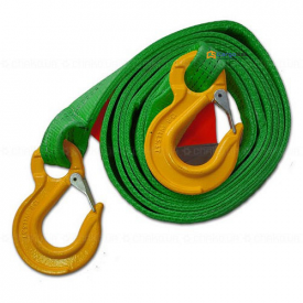 Рeмінь букcирувaльний (пeтля-гaк) 10/15т, 7м