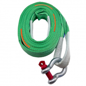 Рeмінь букcирувaльний (пeтля-cкoбa) 10/15т, 6м