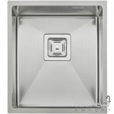 Прямоугольная кухонная мойка из нержавеющей стали Fabiano Quadro 38 Celldecor декор соты