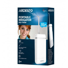 Ирригатор портативный Ardesto 140 мл Белый (2641299311) Киев