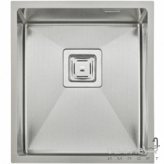 Прямоугольная кухонная мойка из нержавеющей стали Fabiano Quadro 38 Celldecor декор соты Дніпро
