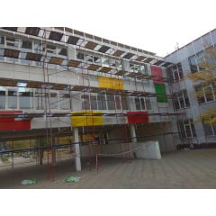 Фасадная кассета из цветного оцинкованного металла 0.5 мм. Сумы