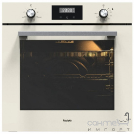 Встраиваемый электрический духовой шкаф Fabiano FBO 540 Lux Cream бежевое стекло