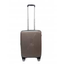 Чемодан дорожный Малый (S) под Ручную кладь Полипропилен Airtex 241 40л 55x39,5x22см Коричневый