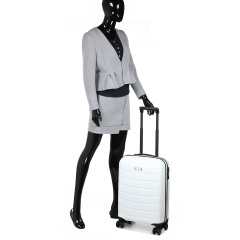 Чемодан Snowball 61303 Cologne S 38 л 56x38x20 см Белый Луцк