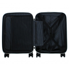 Чемодан Snowball 61303 Cologne S 38 л 56x38x20 см Белый Луцк