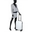 Чемодан Snowball 61303 Cologne S 38 л 56x38x20 см Белый Луцк