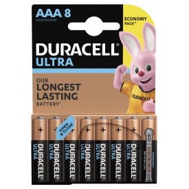 Батарейка Duracell LR03 KPD 08*10 Ultra уп. 1x8 шт. (6443614)