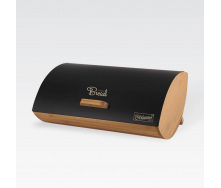 Хлебница Maestro MR-1775-Black 36,5х25х13,3 см Черный (74723657)