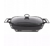 Мармит Kamille 49x26.5x12 см 3.5 л Черный (KM 6429)