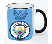 Чашка No Brand Кубок manchester city 330 мл Разноцветный (chaska-fl-7)