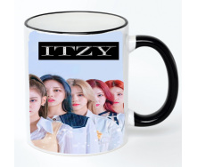 Чашка No Brand itzy generation k pop 330 мл Разноцветный (chaskpop-21)