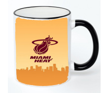 Чашка No Brand Miami Heat и Philadelphia Sixers 330 мл Разноцветный (chaskazz-19)