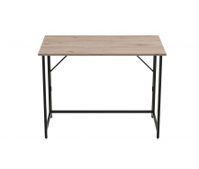 Стол раскладной Морис 900 Ferrum-decor 75x90x50 см Черно-бежевый (MORI902)