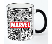 Чашка No Brand Марвел 330 мл Разноцветный (chaska-marvel-6)