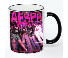 Чашка No Brand aespa k pop 330 мл Разноцветный (chaskpop-4)