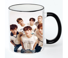 Чашка No Brand btob k pop 330 мл Разноцветный (chaskpop-10)