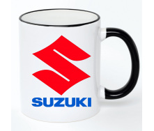 Чашка No Brand Suzuki 330 мл Белый (chaska-ab-10-9)