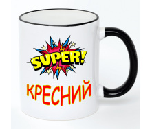 Чашка No Brand Для кресного 330 мл Разноцветный (chaskadlya-41)