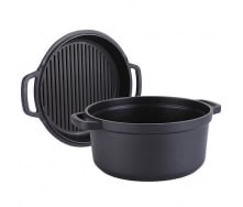 Кастрюля/сковорода гриль Maestro MR-4128 6,7 л Черный (38811341)