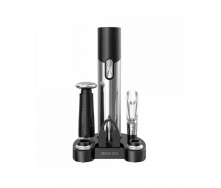Винный набор Circle Joy Beer and Wine 2 in 1 Bottle Opener Gift Set Черный/хром (CJ-TZ09)