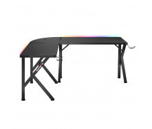 Компьютерный стол huzaro Hero 6.3 RGB 154x48x74 см Black