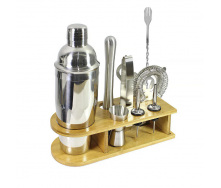 Набор для бара с подставкой Youchen МС-10 9 предметов для приготовления коктейлей