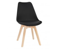 Кресло LEOBERT MARK 81.5х47 см Black