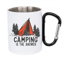 Чашка No Brand 330 мл Белый (chaska-camp-18)