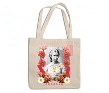 Эко-сумка шоппер с патриотическим принтом 