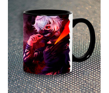 Чашка Fan Girl Токийский Гуль в Маске Tokyo Ghoul (5641) 330 мл Черный