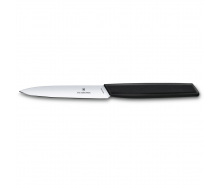Кухонный нож для чистки Victorinox Swiss Modern Paring 10 см Черный (6.9003.10)