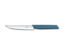 Кухонный нож для стейка Victorinox Swiss Modern Steak 12 см Синий (6.9006.122)