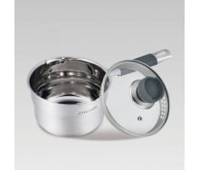 Ковш с крышкой Maestro 1,7 л Серебристый MR-3507-16S
