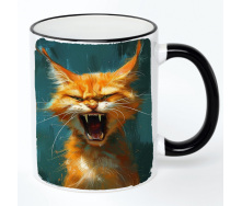 Чашка No Brand Cat 330 мл Разноцветный (chaska-cat-16)