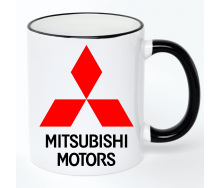 Чашка No Brand Mitsubishi 330 мл Белый (chaska-ab-10-42)