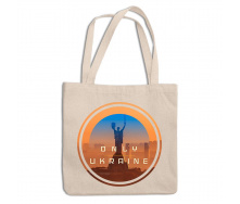 Эко-сумка шоппер с патриотическим принтом 