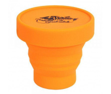 Стакан силіконовий Tramp з кришкою Помаранчевий Tramp (Естонія) (TRA-TRC-083-ORANGE)