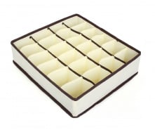 Органайзер тканевый в шкаф для хранения 24 ячейки ANbeauty Beige (AN0103410)