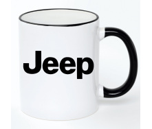 Чашка No Brand Jeep 330 мл Белый (chaska-ab-10-4)