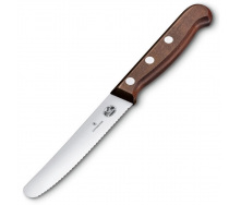Кухонный нож для томатов Victorinox Wood Tomato & Table 11 см Коричневый (5.0830.11G)