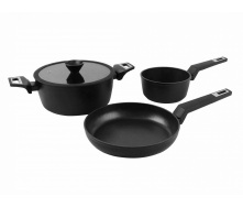 Набор посуды Sogo Черный 4 предмета OOL-SS-23200