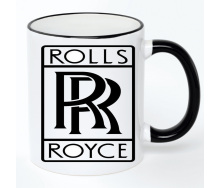 Чашка No Brand Rollse royce 330 мл Белый (chaska-ab-10-17)