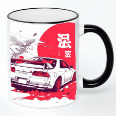 Чашка No Brand Авто 330 мл Разноцветный (chaska-auto-19)