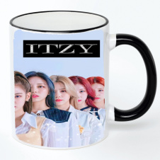 Чашка No Brand itzy generation k pop 330 мл Разноцветный (chaskpop-21)